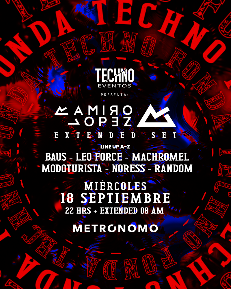 Techno Fonda | Mie 18 Sep